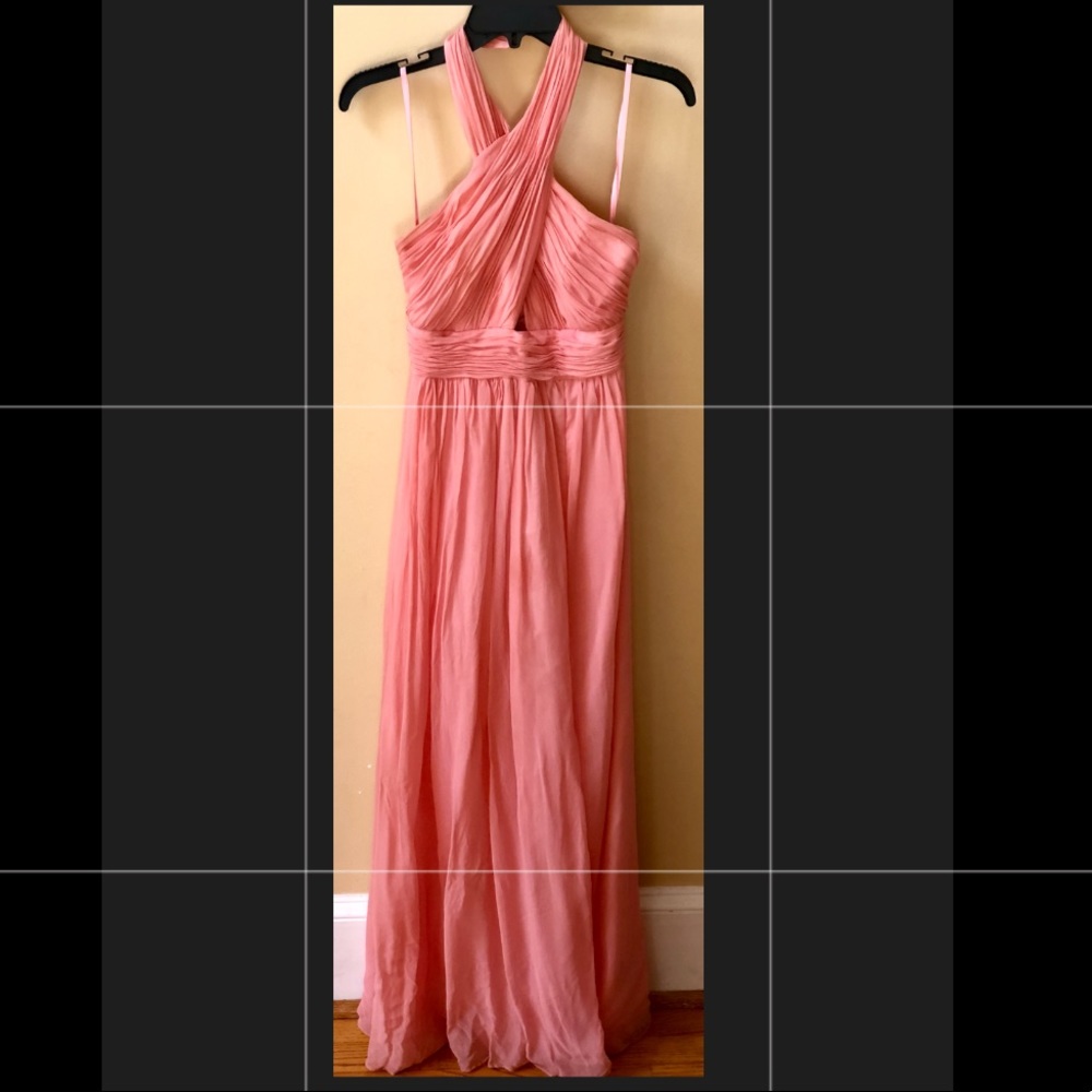 Soft pink formal dress
